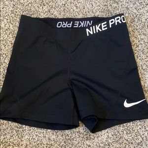 Black High Wasted Nike Spandex